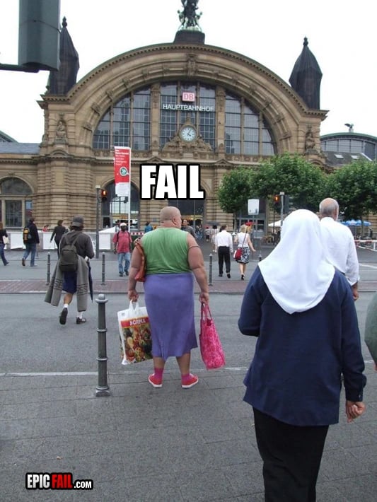 Scene: fashion Fail