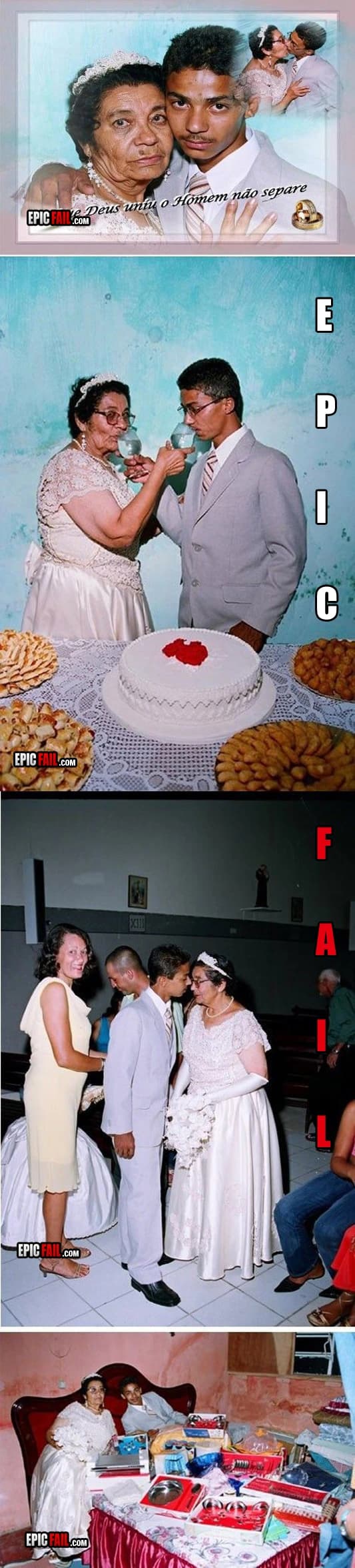 Watch: epic Wedding Couple Fail