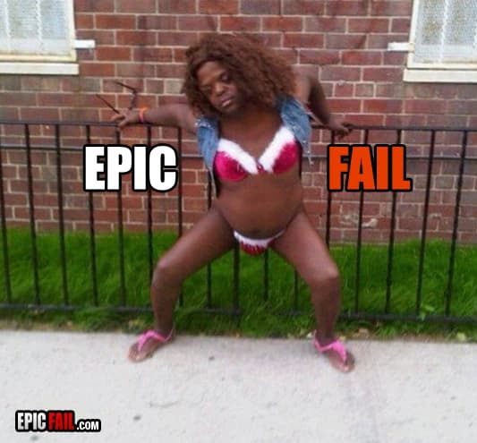 Caught on camera: epic Sexy Fail