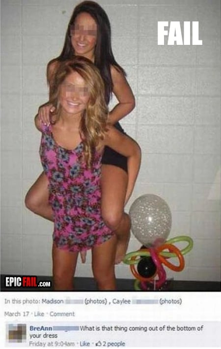 Moment: facebook Photo Fail
