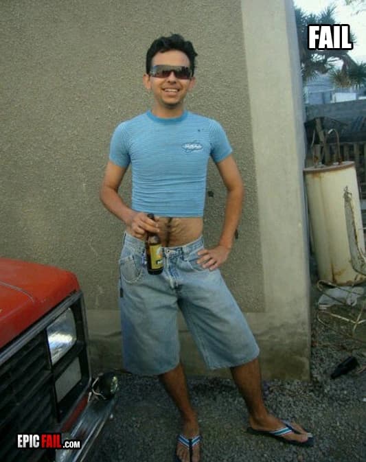 Caught on camera: fashion Fail