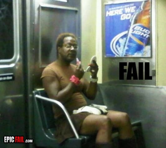 Caught on camera: fashion Fail