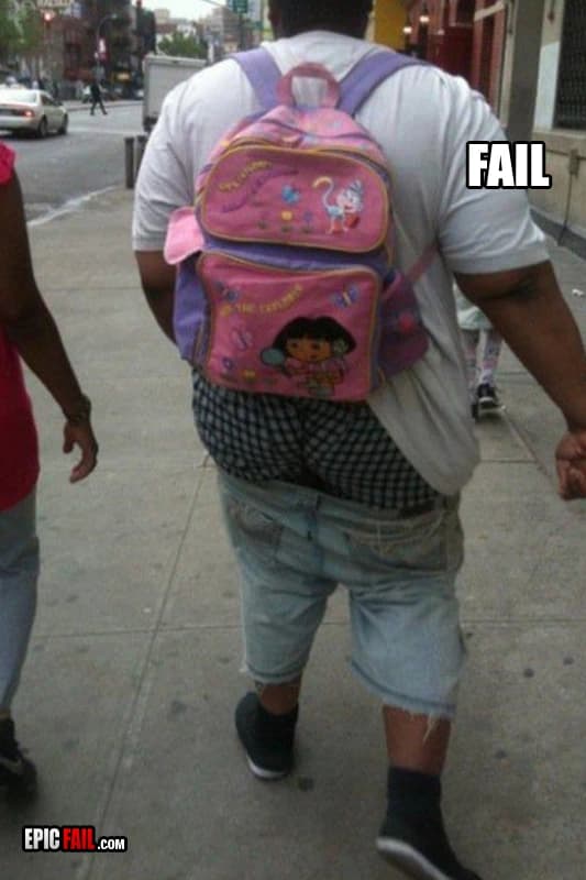 Caught on camera: fashion Fail
