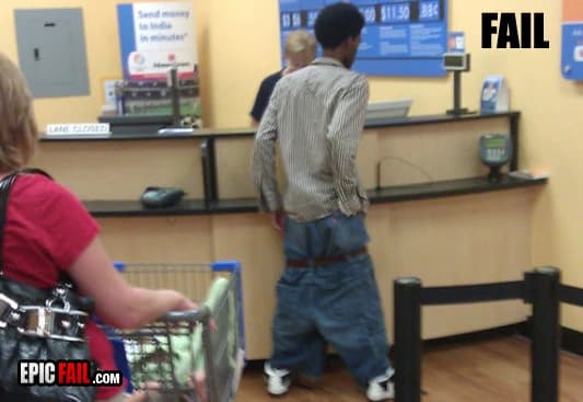 Watch: fashion Fail
