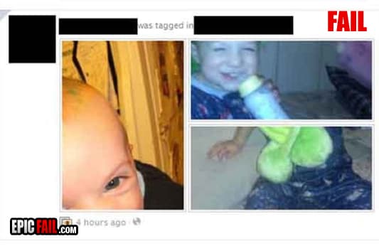 Caught on camera: facebook Fail