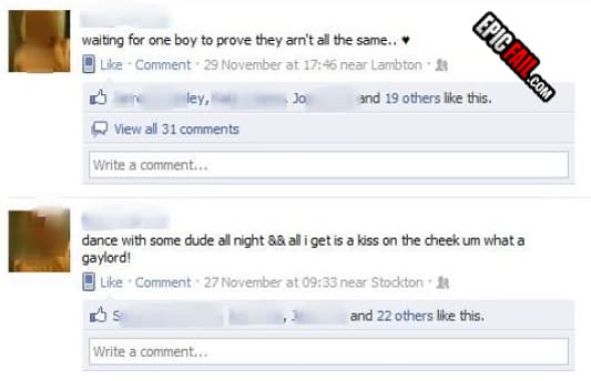 Moment: facebook Fail