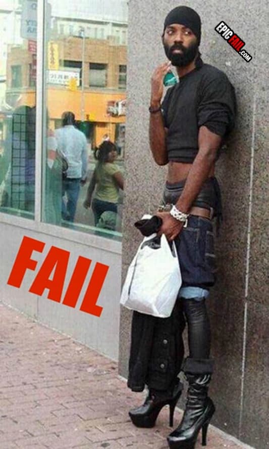 Scene: fashion Fail