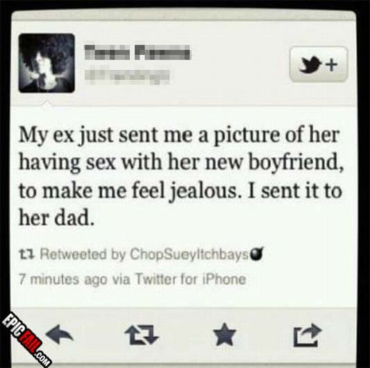 Moment: ex-Girlfriend Fail