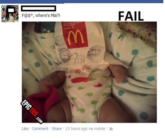 Watch: facebook Parenting Fail