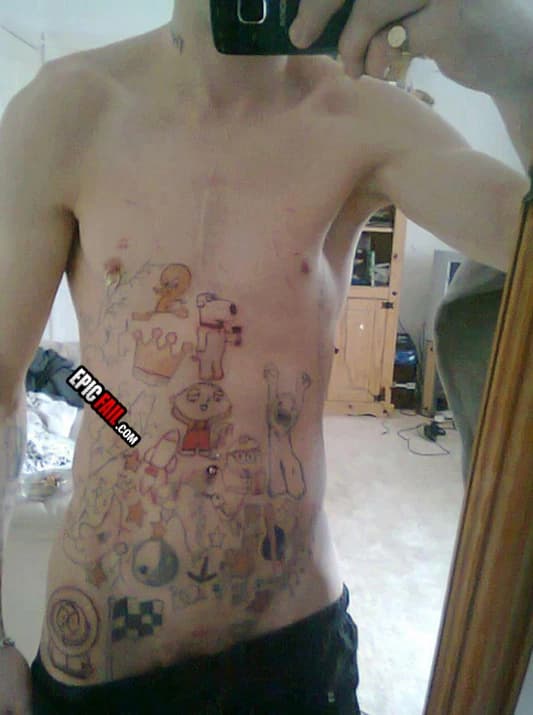 Watch: epic Tattoos Fail