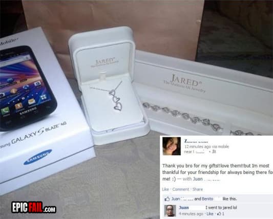 Scene: epic Valentine Friend Zone Fail