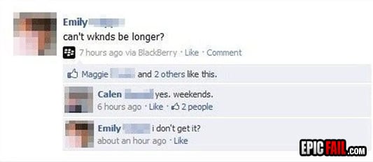 Moment: facebook Intelligence Fail