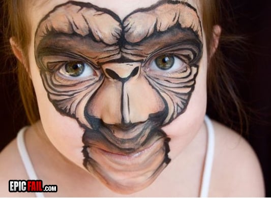 Caught on camera: eT Face Paint Win