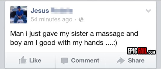 Moment: facebook Fail