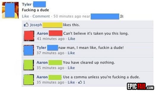 Watch: facebook Status Update Fail