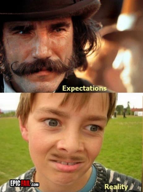 Clip: expectations Vs. Reality FAIL
