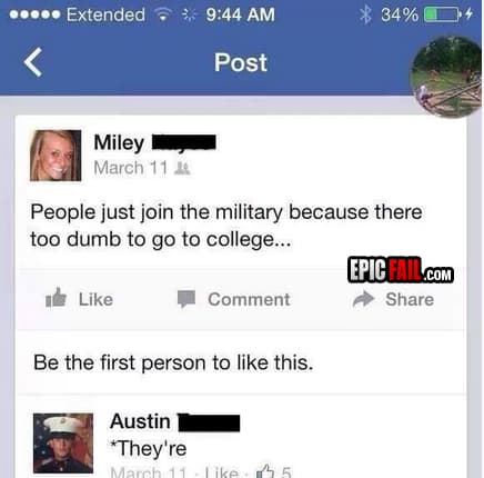 Watch: facebook Status FAIL / Reply WIN