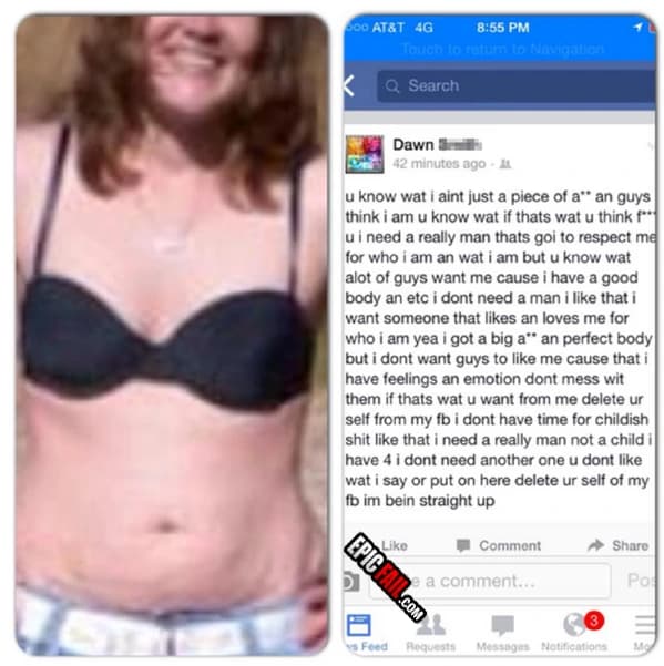 Scene: facebook Rant FAIL