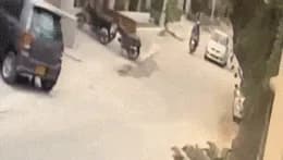 Security camera footage catches the funniest things — fail moment