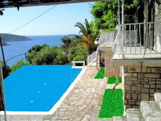 GUY TRIES TO PAINT POOL INTO HIS RENTAL AD — fail moment