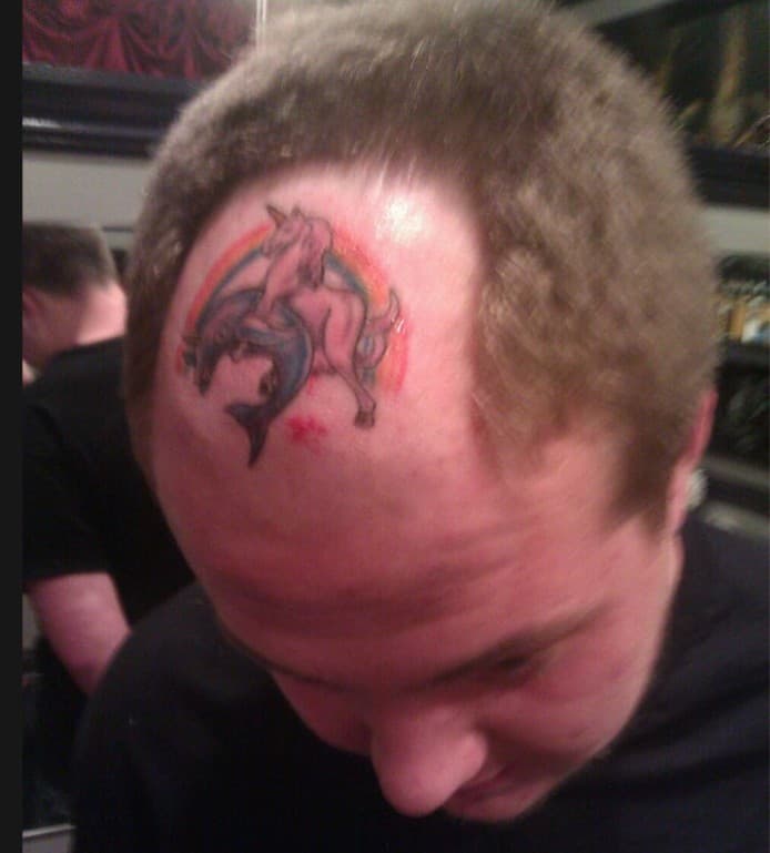 Weirdest tattoo you'll see today — WTF moment