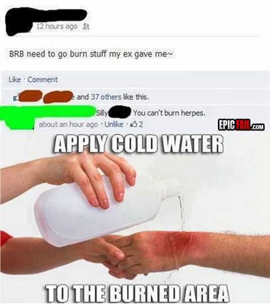 Caught on camera: facebook Comment Win