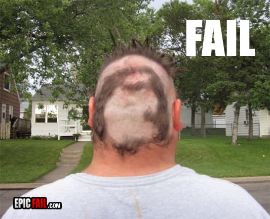 Worst haircut ever? — fail moment