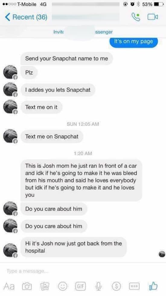 Desperation on another level — fail moment