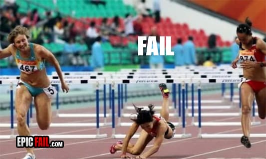 Caught on camera: runner Fail Japanese Girl Fall