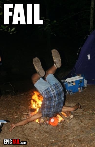 The most fire faceplant — fail moment
