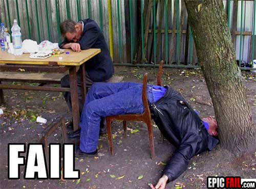 Moment: chair Fail