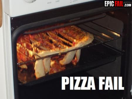 Scene: pizza Fail