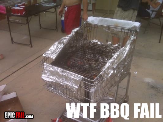 Moment: bBQ Grill Fail