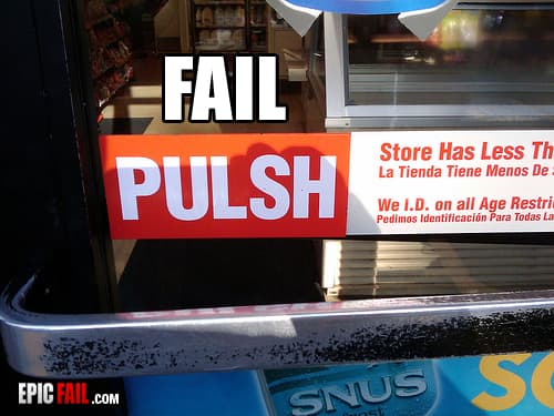 Moment: sign Fail
