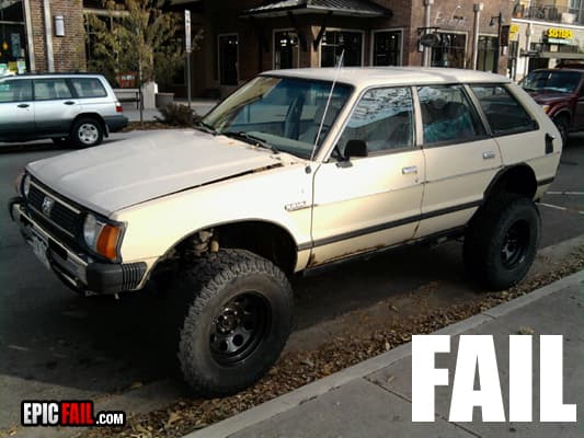 Moment: car Fail