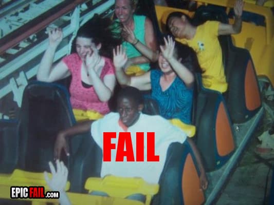 Watch: amusement Fail