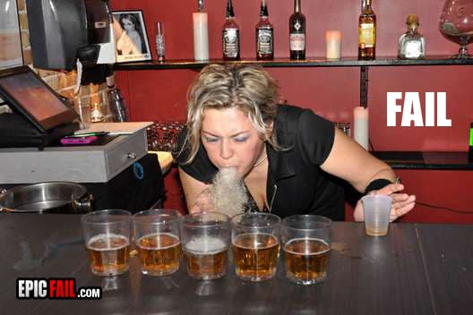 Moment: bartender Fail