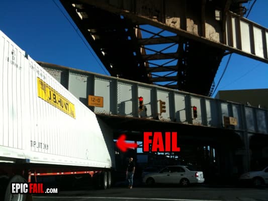 Moment: clearance Fail