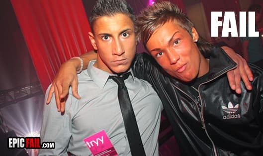 Scene: douchebag Fail