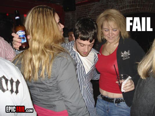 Watch: cougar Fail