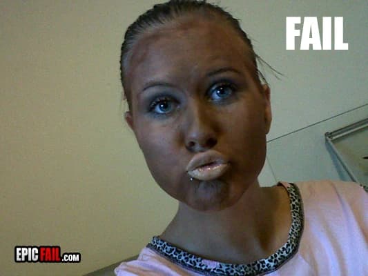 Clip: fake Tan Fail