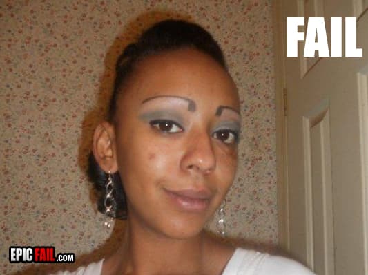 Moment: eyebrows Fail