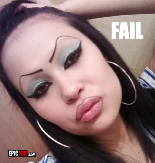 Scene: eyebrows Fail