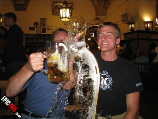 Moment: cheers Fail