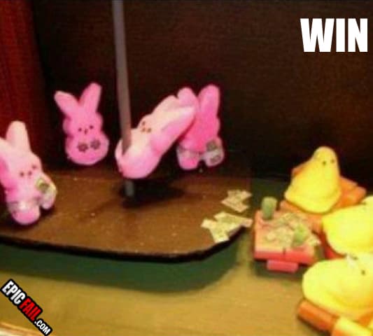 Clip: classic : Peep Show Win