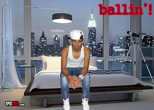 Caught on camera: ballin' Fail