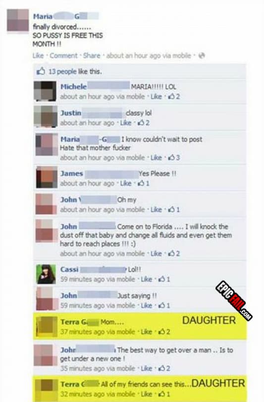 Watch: classy Mom Fail