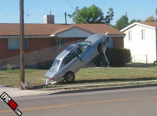 Scene: driving Fail