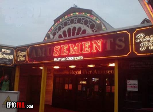Scene: sign Fail