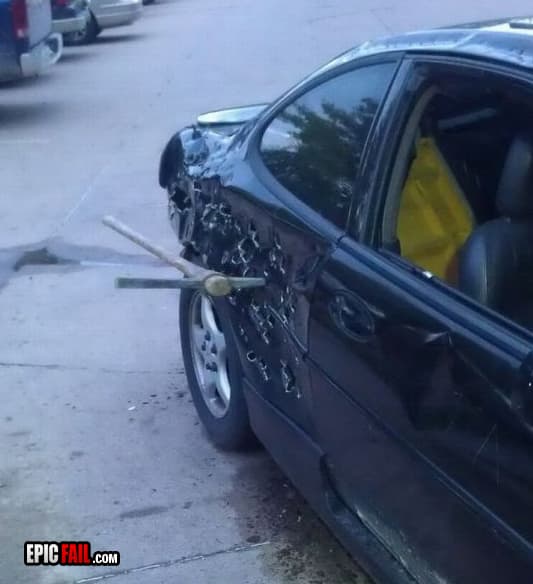 Watch: car Fail